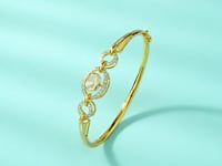 Shaheen Polki And Diamond Loose Bracelet