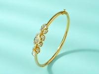 Lavina Polki And Diamond Loose Bracelet