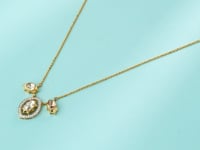 Ella Polki And Diamond Pendant