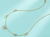 Sophie Polki And Diamond Necklace