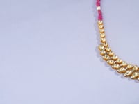 Firoza Polki And Diamond Necklace