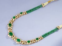 Sumedha Polki And Diamond Necklace