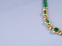 Sumedha Polki And Diamond Necklace