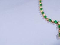 Fariya Polki And Diamond Necklace