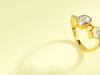 Veda Polki And Diamond Ring