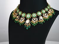 Nishara Polki And Diamond Long Necklace