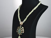 Shruti Polki And Diamond Long Necklace