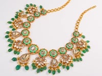 Nishara Polki And Diamond Long Necklace
