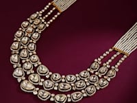 Kiara Polki And Diamond Long Necklace