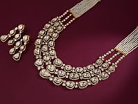 Kiara Polki And Diamond Long Necklace