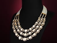 Kiara Polki And Diamond Long Necklace