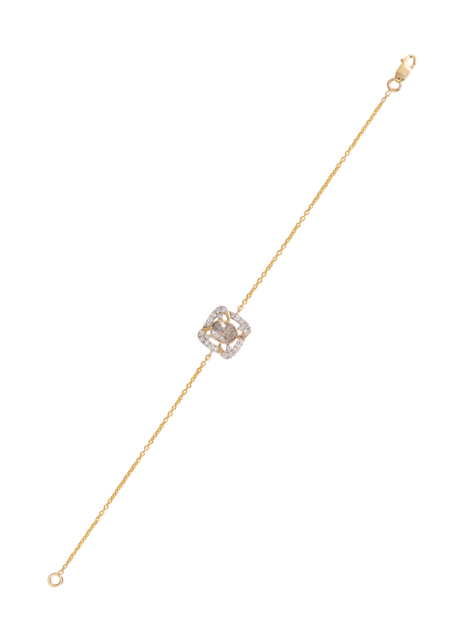 Debra Polki And Diamond Minimal Bracelet