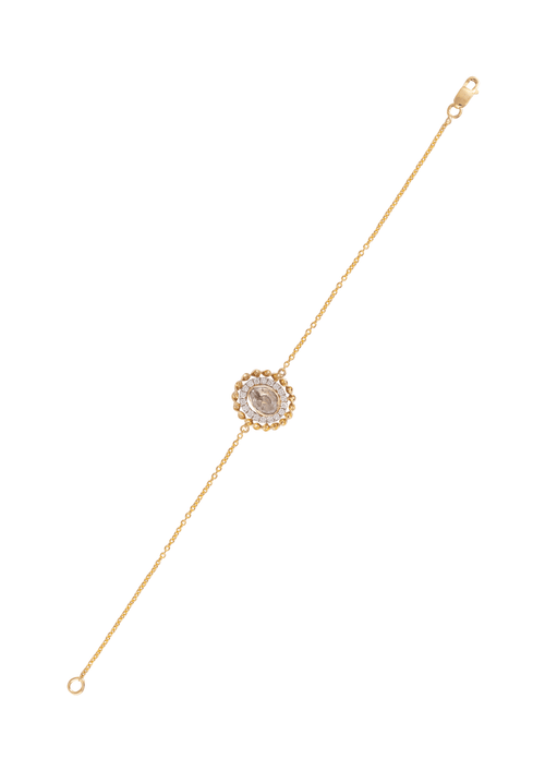 Kristi Polki And Diamond Minimal Bracelet