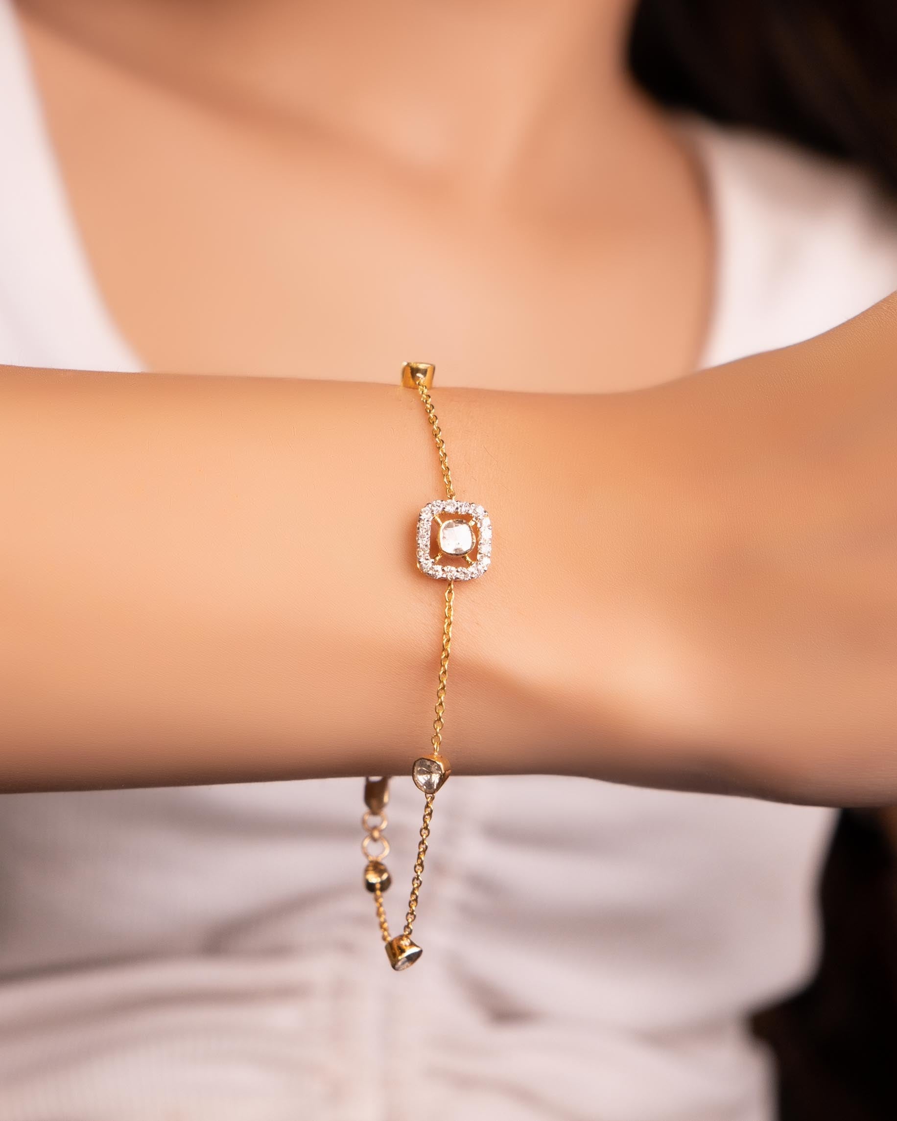 Minimal Diamond Bracelet – Nissi Diamonds & Fine Jewellery