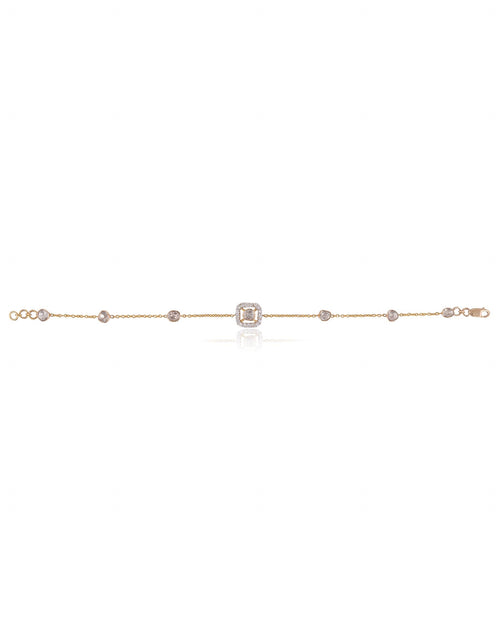 Sudhi Polki And Diamond Bracelet