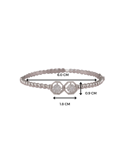 Selena Diamond Bangle