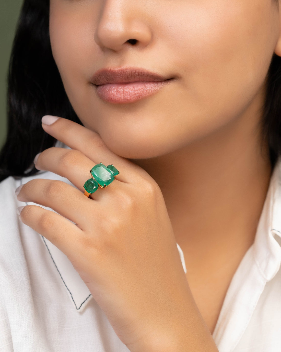 Mahi Emerald Ring