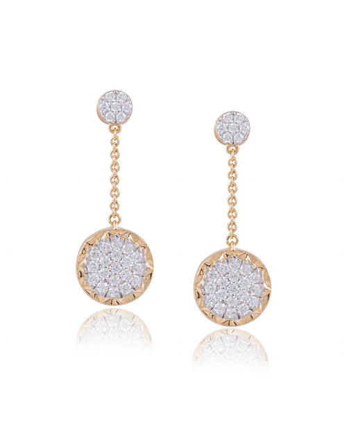 Diamond Long Earrings