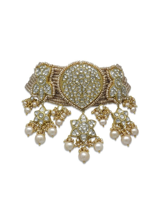 Kylah Polki Bead Choker