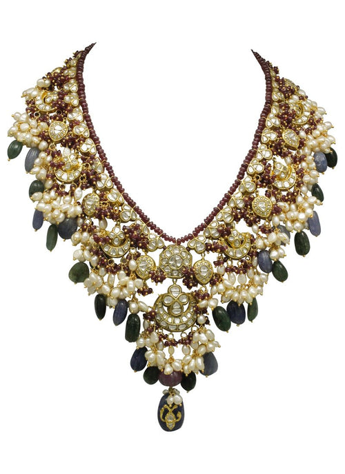 Sela Polki Long Necklace