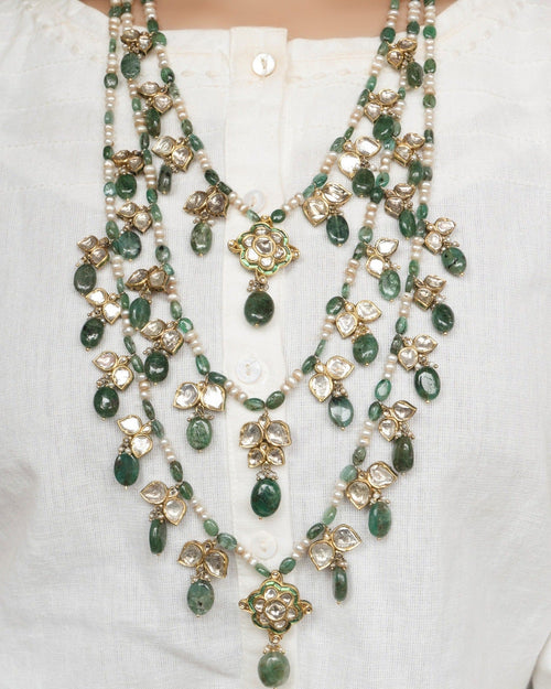 Pramodini Polki Long Necklace