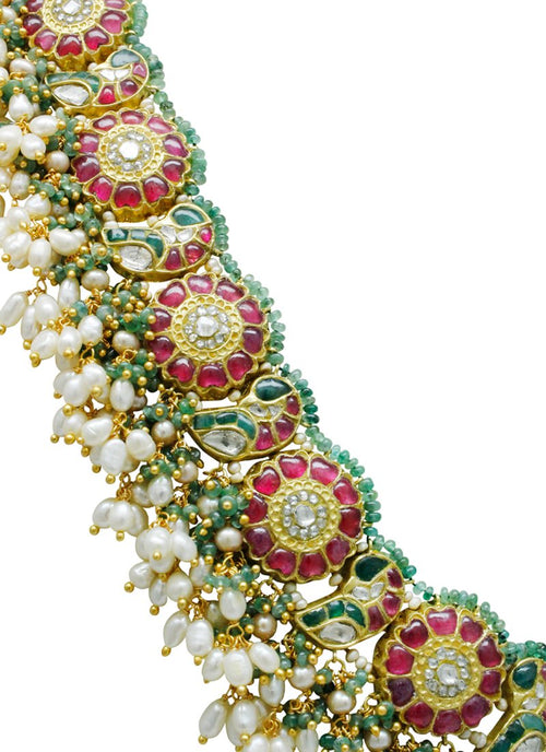 Shivanjali Polki Long Necklace
