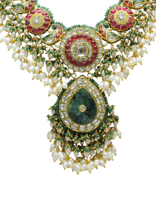 Shivanjali Polki Long Necklace