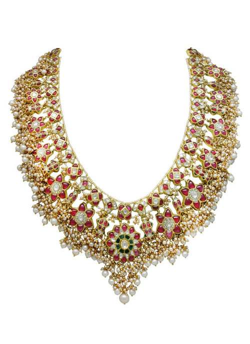 Atriya Polki Long Necklace