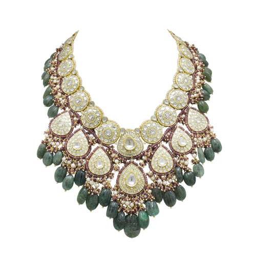 Anaita Polki Long Necklace