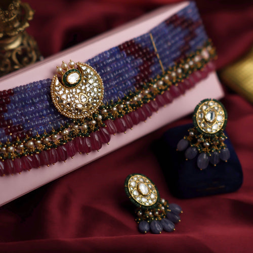 Kamya Polki Bead Choker