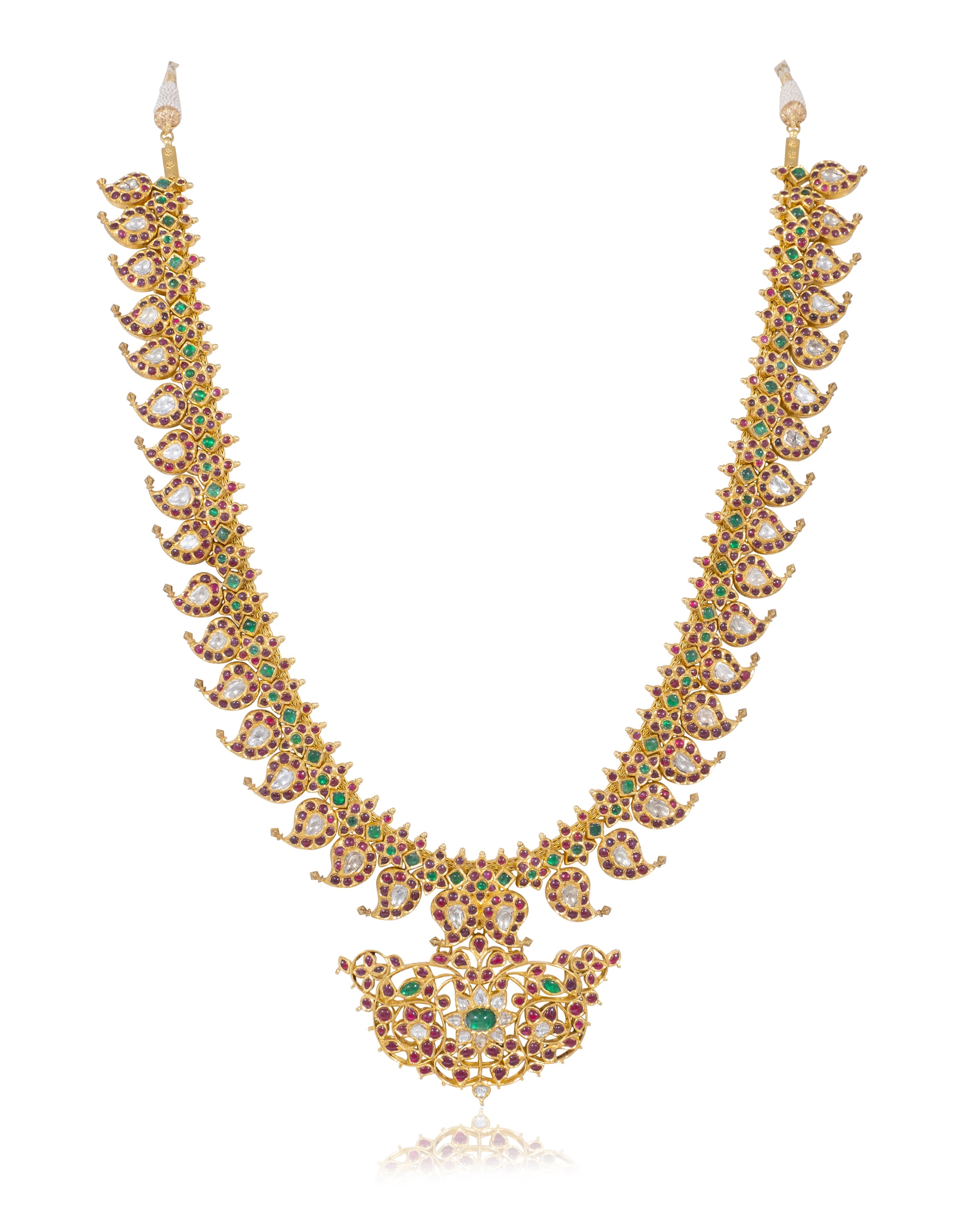 Shaheen Polki Long Necklace