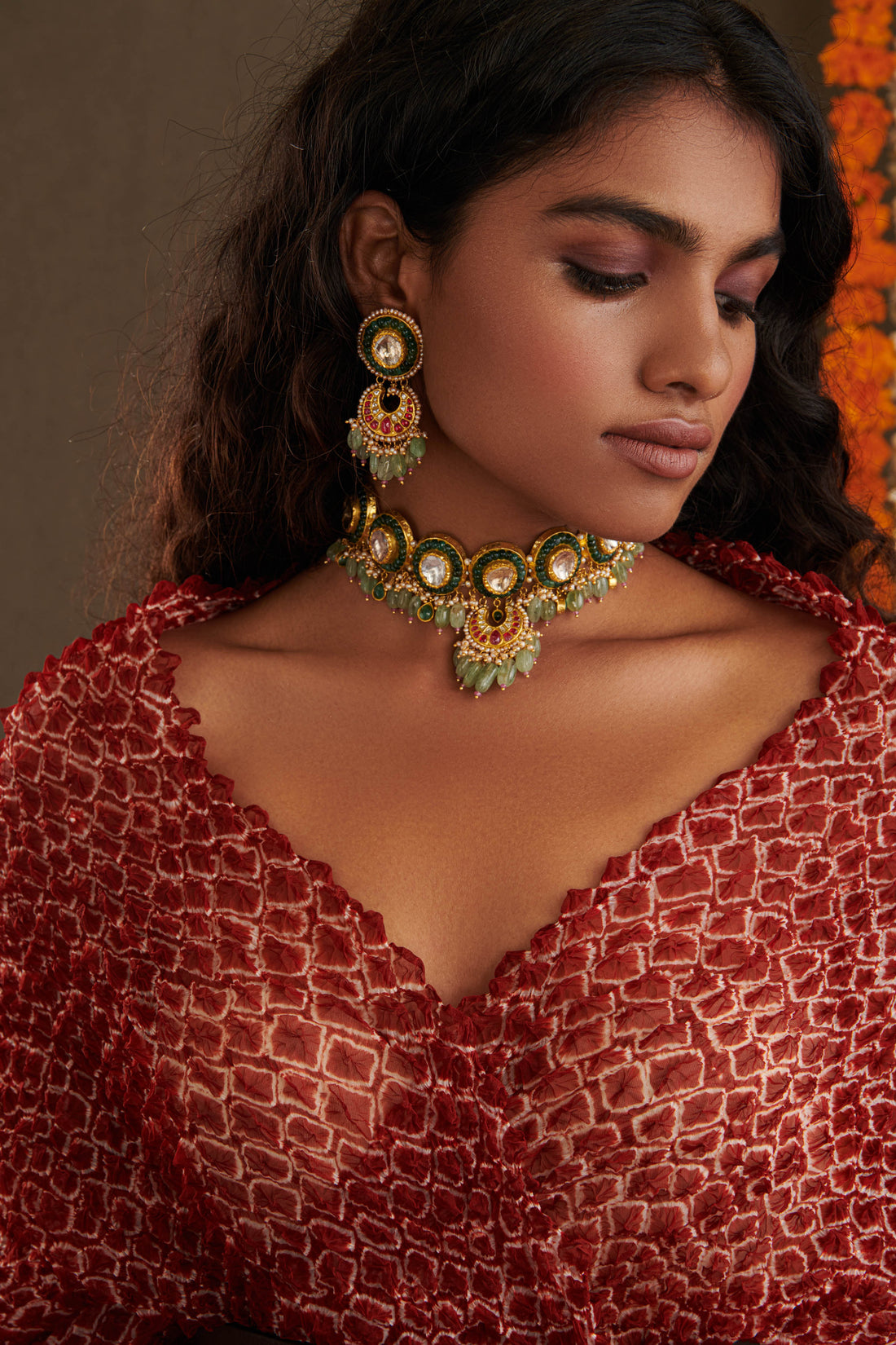 Rudhii Polki Choker