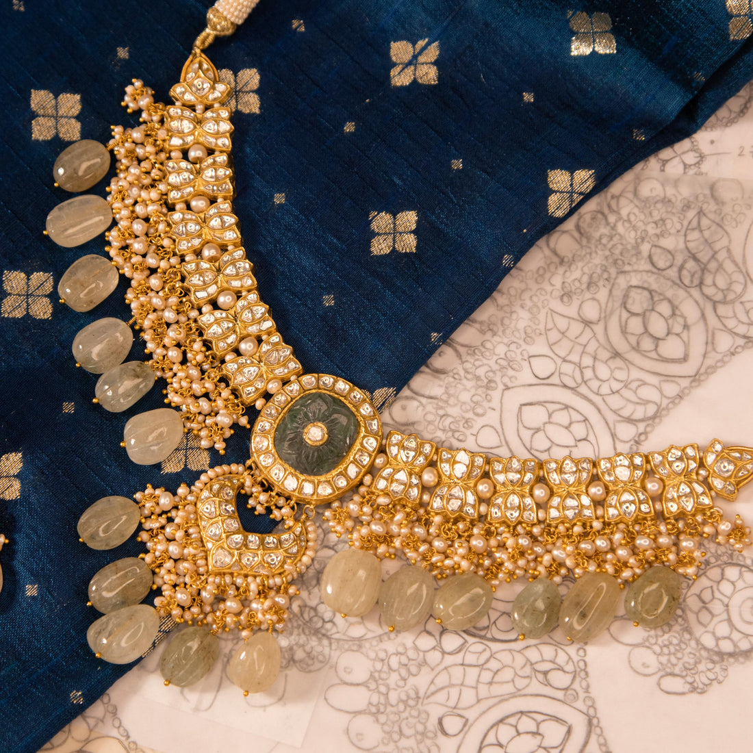 Shehnaz Polki Necklace