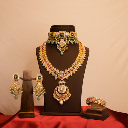 Akanksha Bridal Polki Set