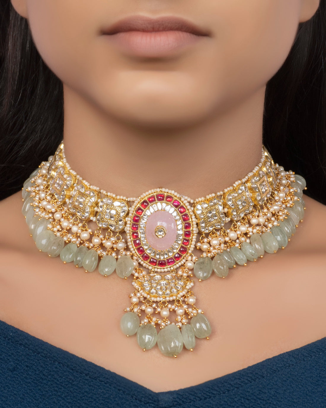 Kiran Polki Necklace