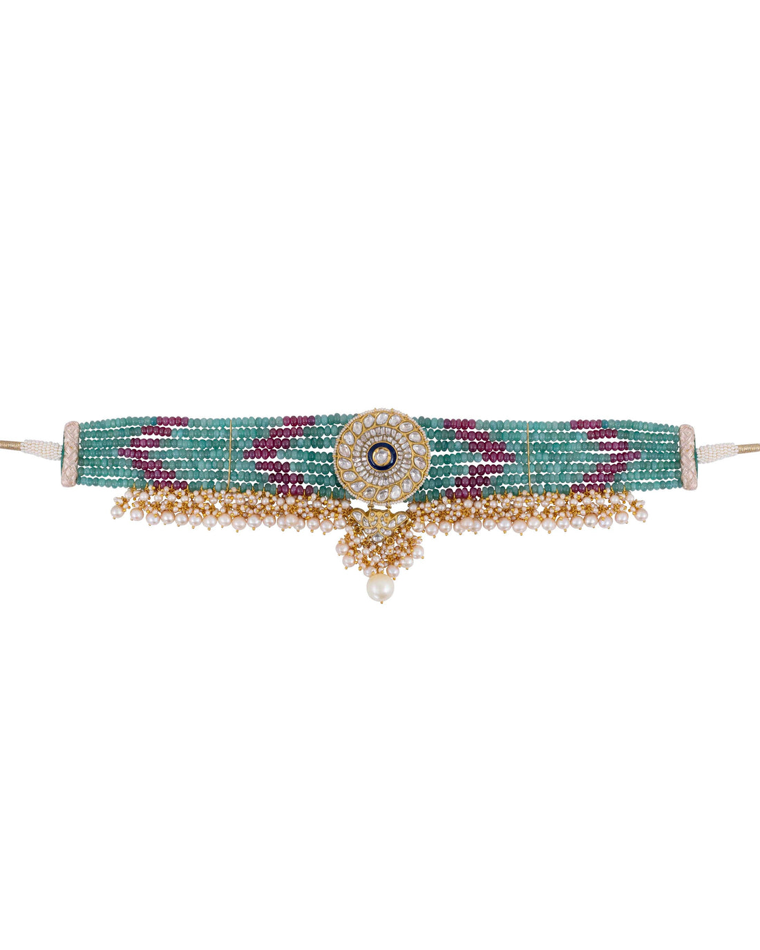 Teena Polki Bead Choker