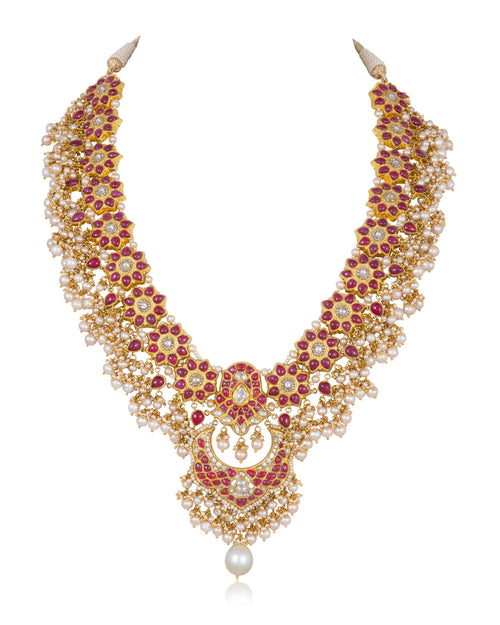 Harni Polki Long Necklace