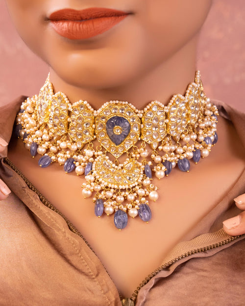 Lunaai Polki Choker