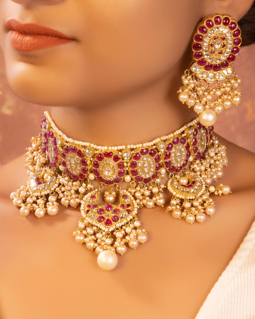 Ruhia Polki Choker