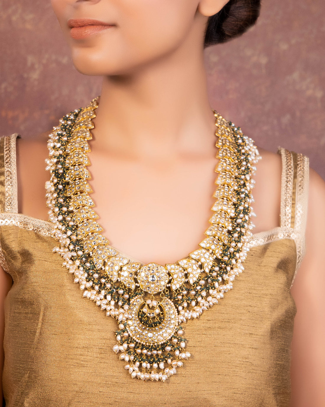 Yamuna Polki Long Necklace