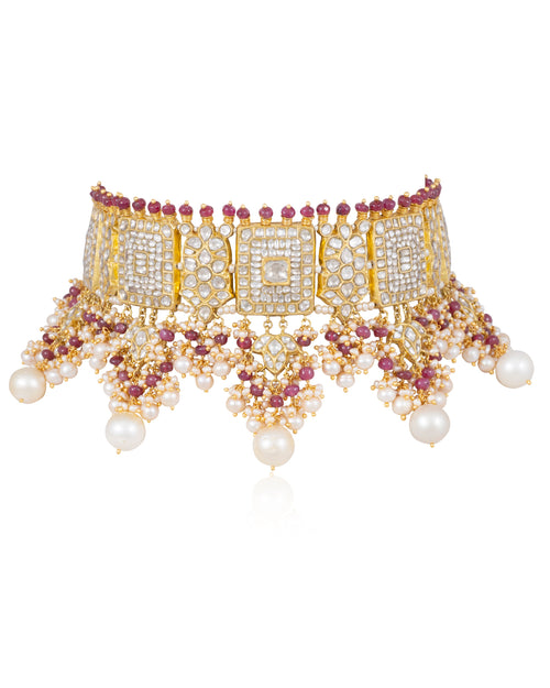 Kariyamna Polki Choker