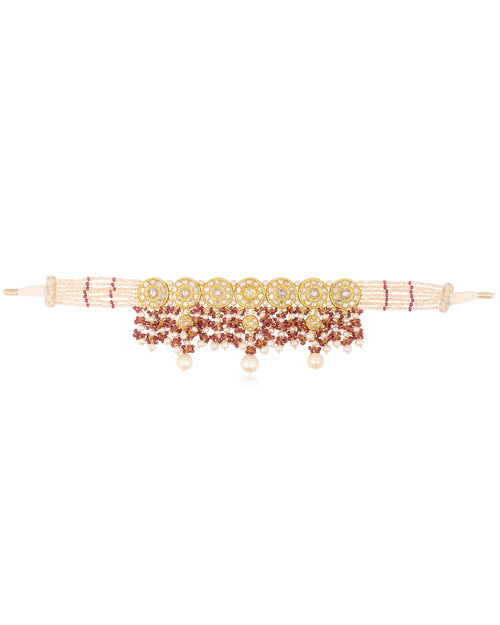 Dhalia Polki Choker