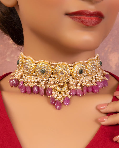 Reva Polki Choker