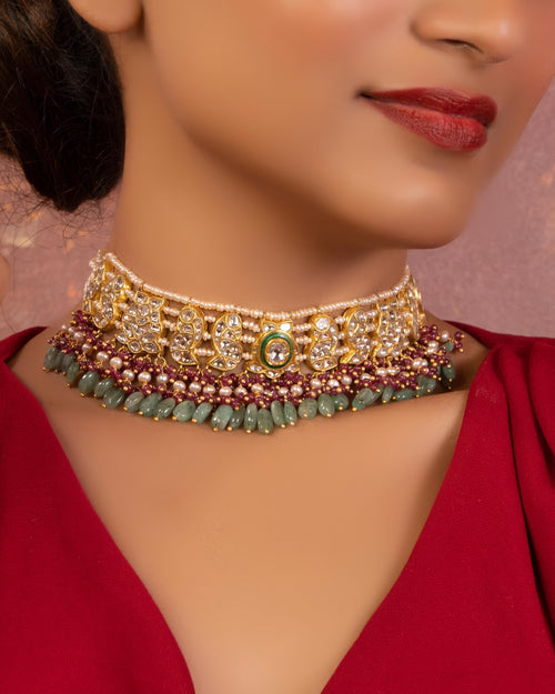 Asha Polki Choker