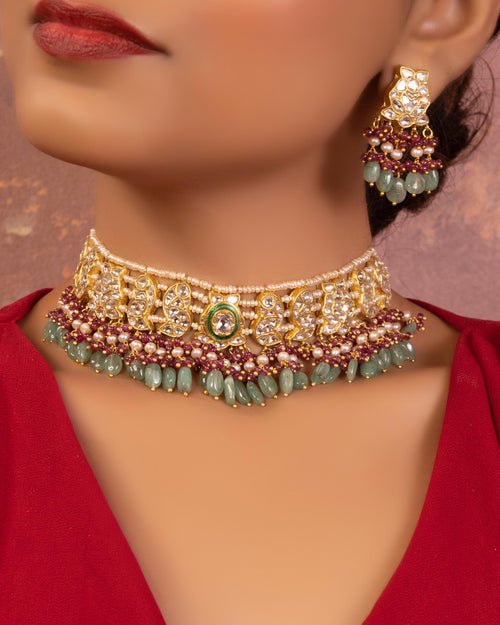 Asha Polki Choker