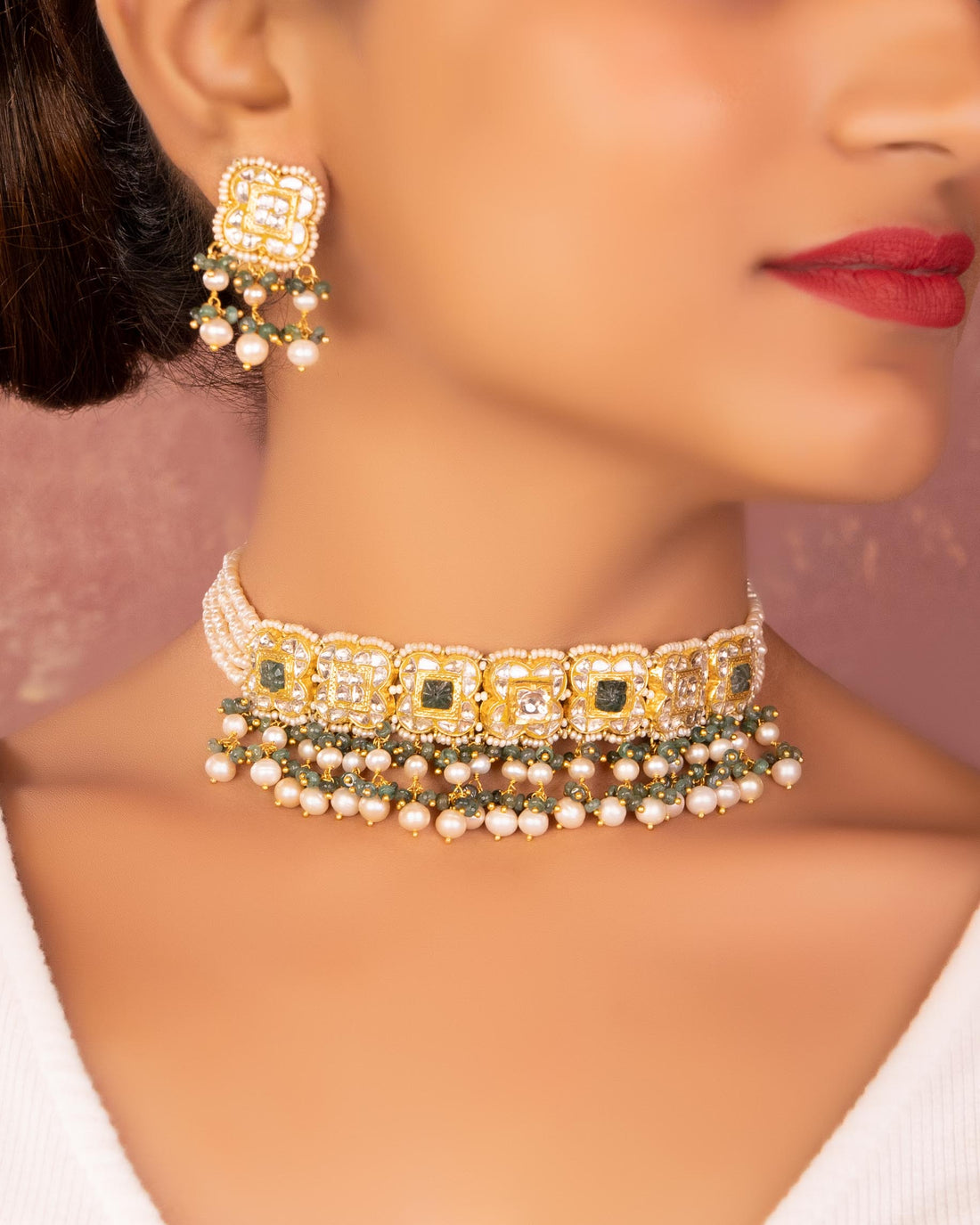 Bhakti Polki Choker