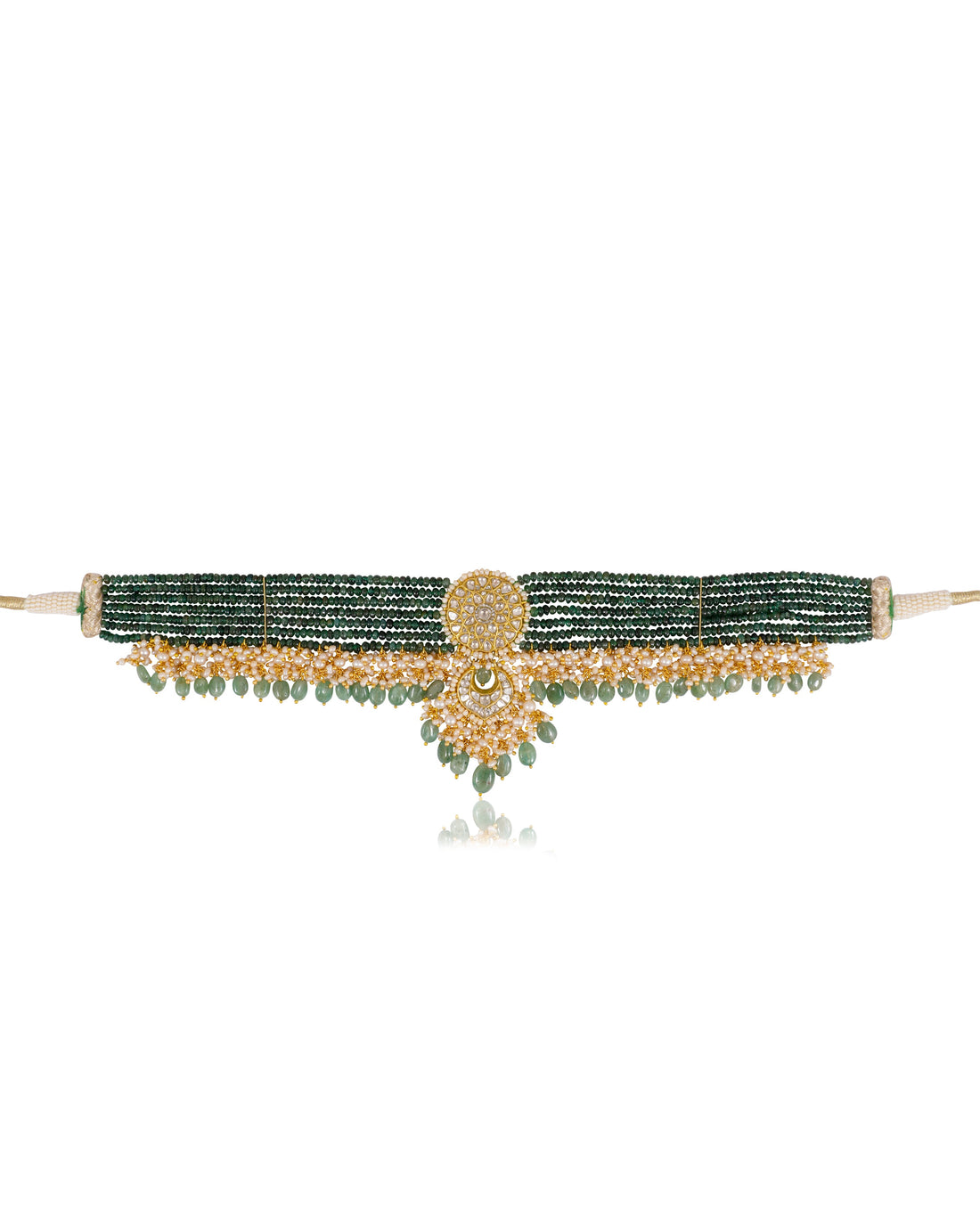 NO ORDERS - Malika Polki Bead Choker