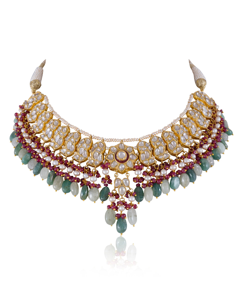 Runali Polki Necklace – Tyaani Jewellery LLP