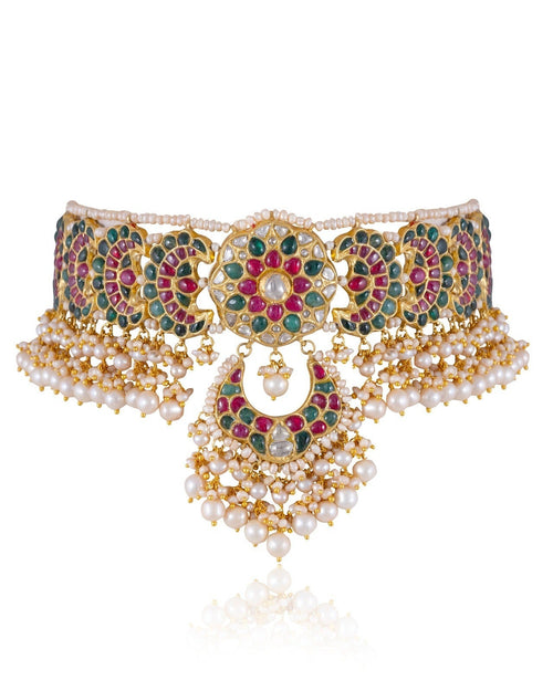 Wendy Choker And Anaisha Chandbalis Polki Set