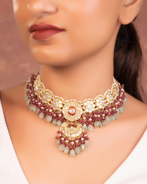 Azima Polki Necklace